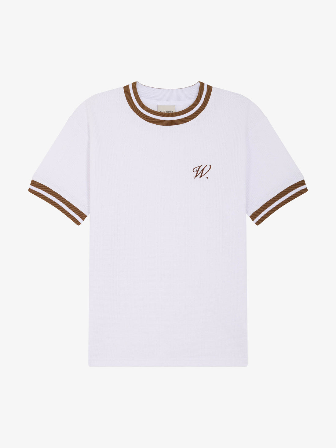 The white knit t-shirt