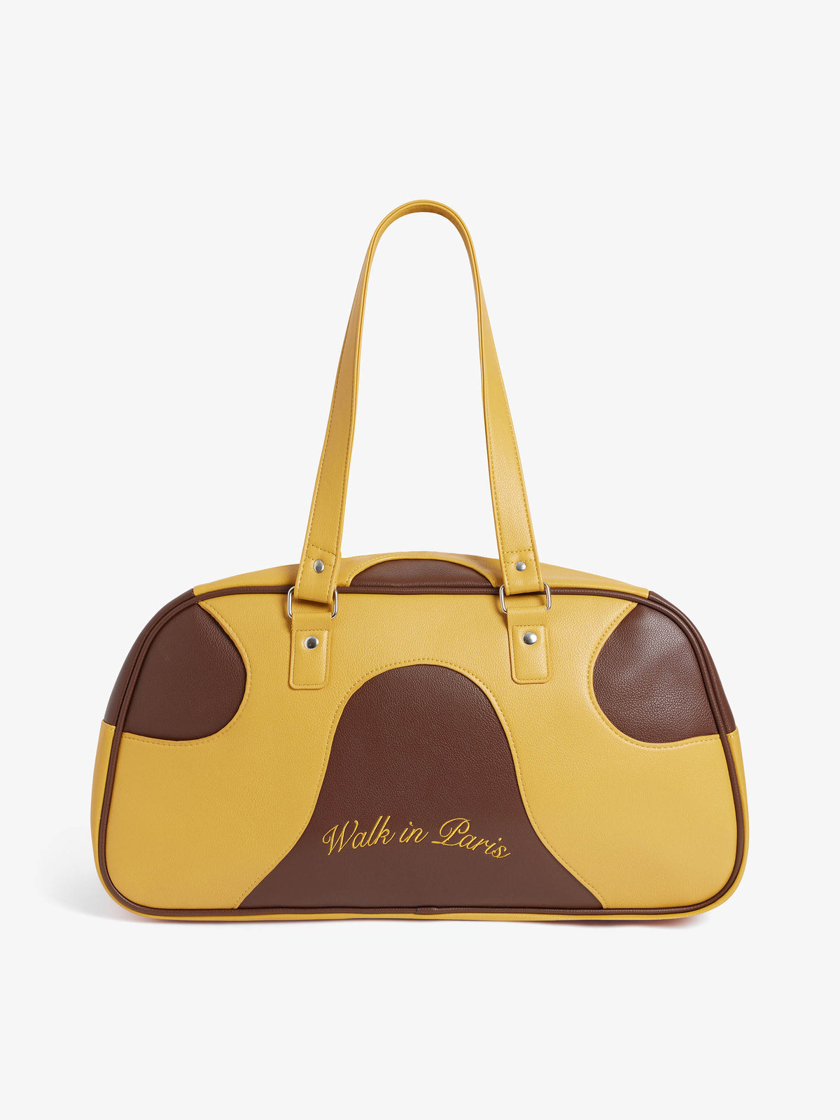 The yellow travel bag