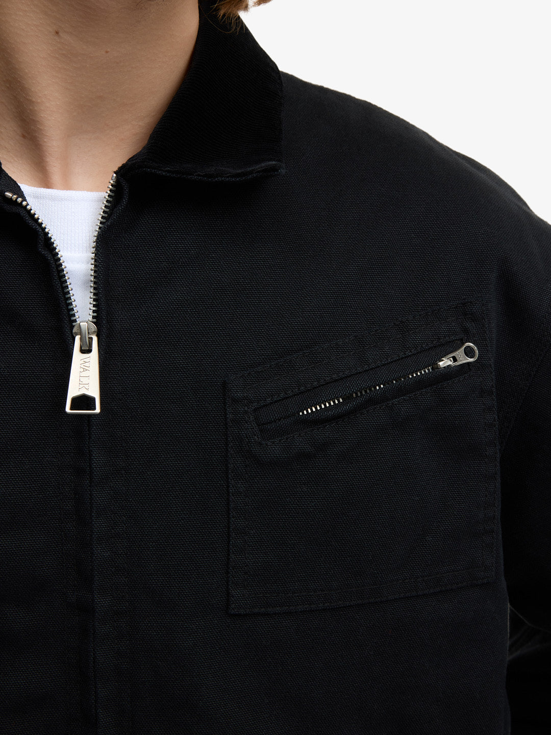 La veste Journeyman en canvas noire