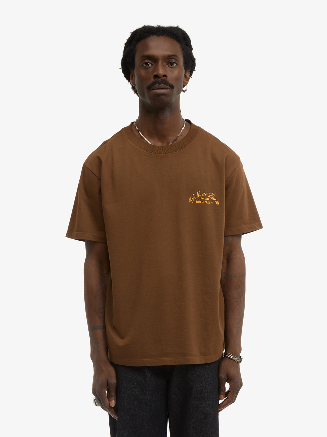 The brown Signature t-shirt 3