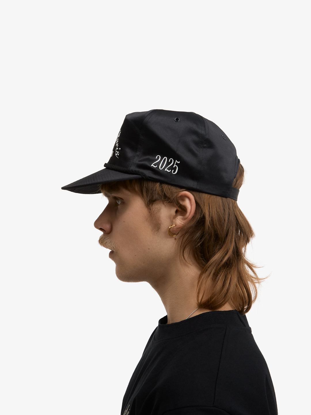 La casquette trucker en nylon noire