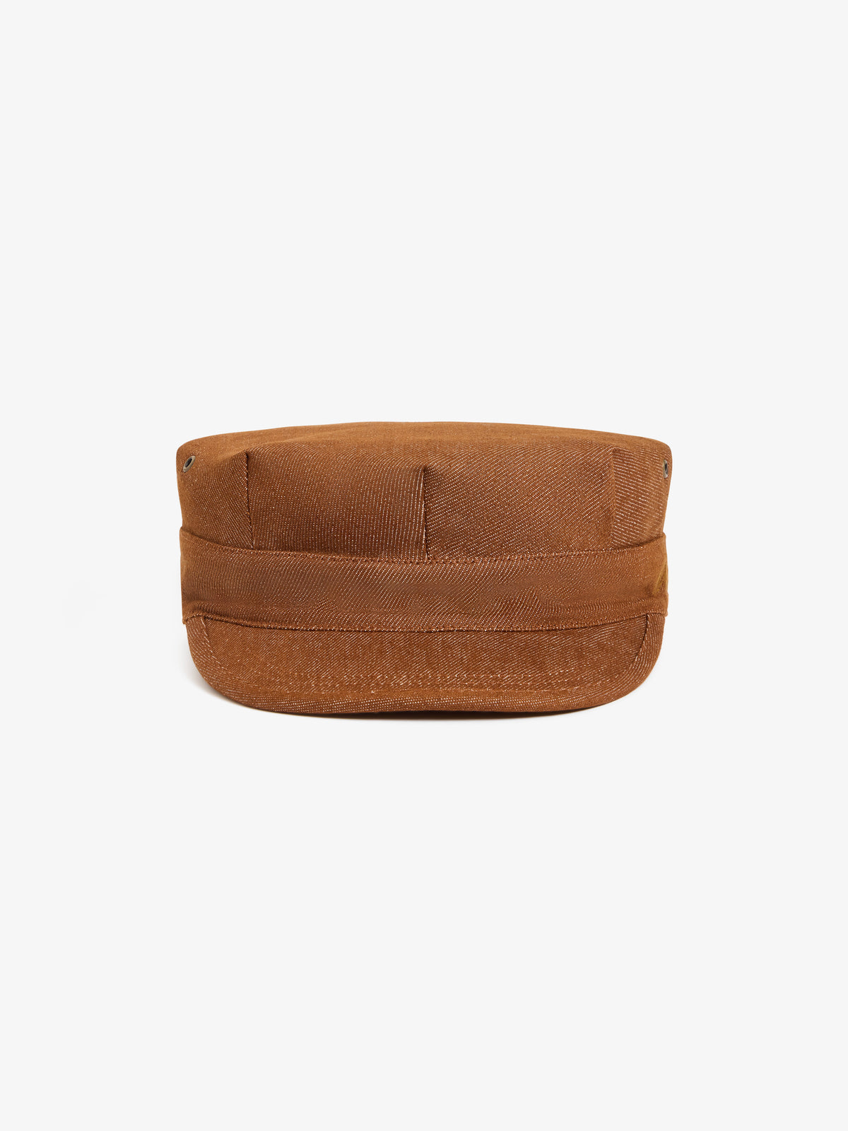 La casquette Cooker en denim marron