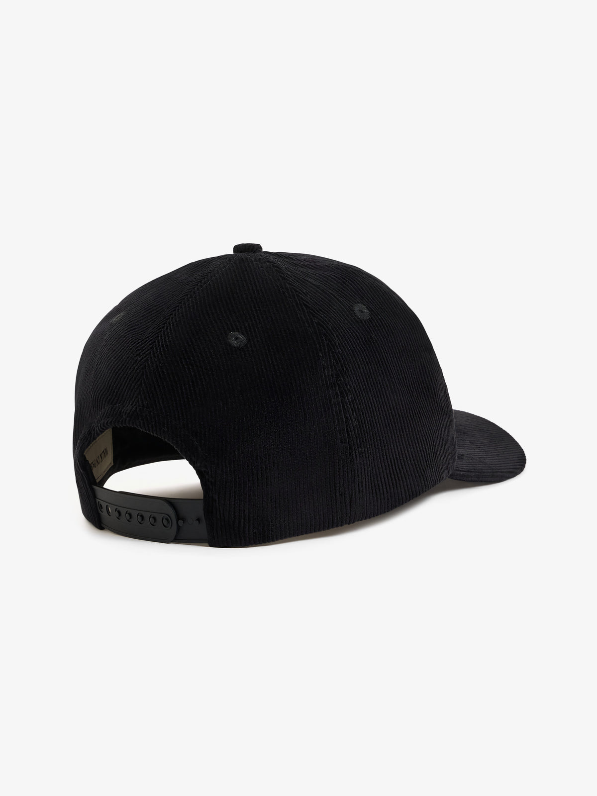 La casquette Baseball en velours côtelé noire