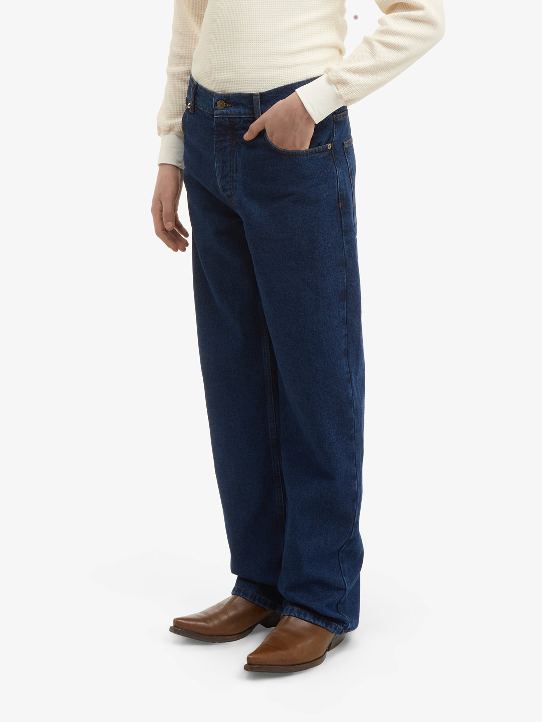 Le pantalon regular en denim Original Wash