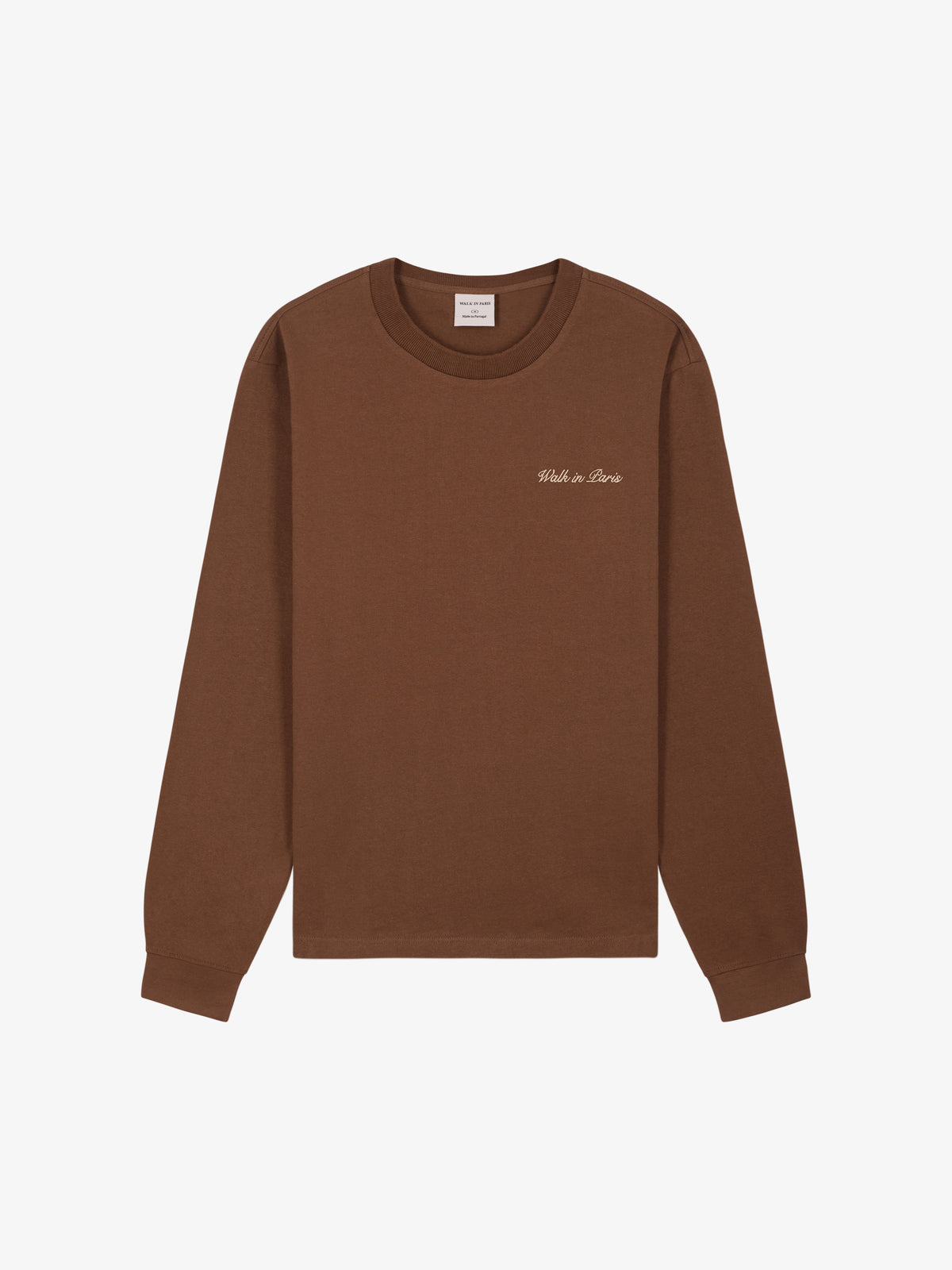 Le t-shirt à manches longues Everyday marron