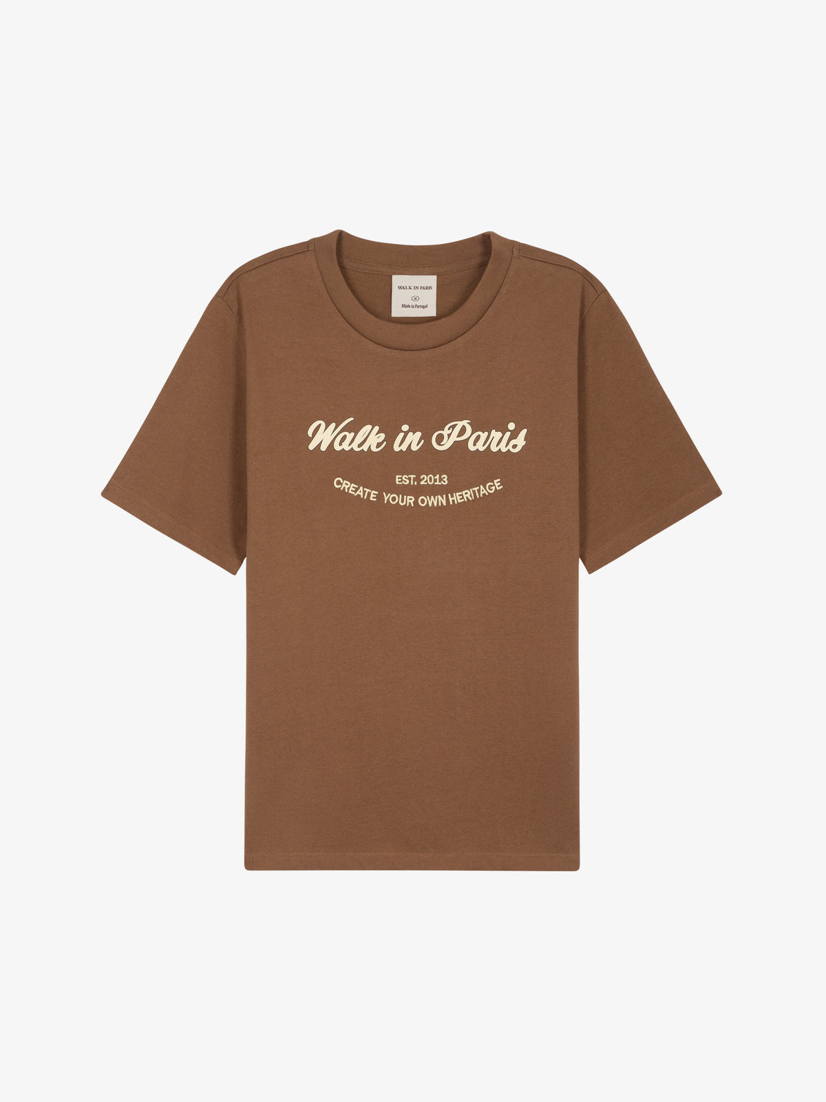 Le t-shirt Héritage marron