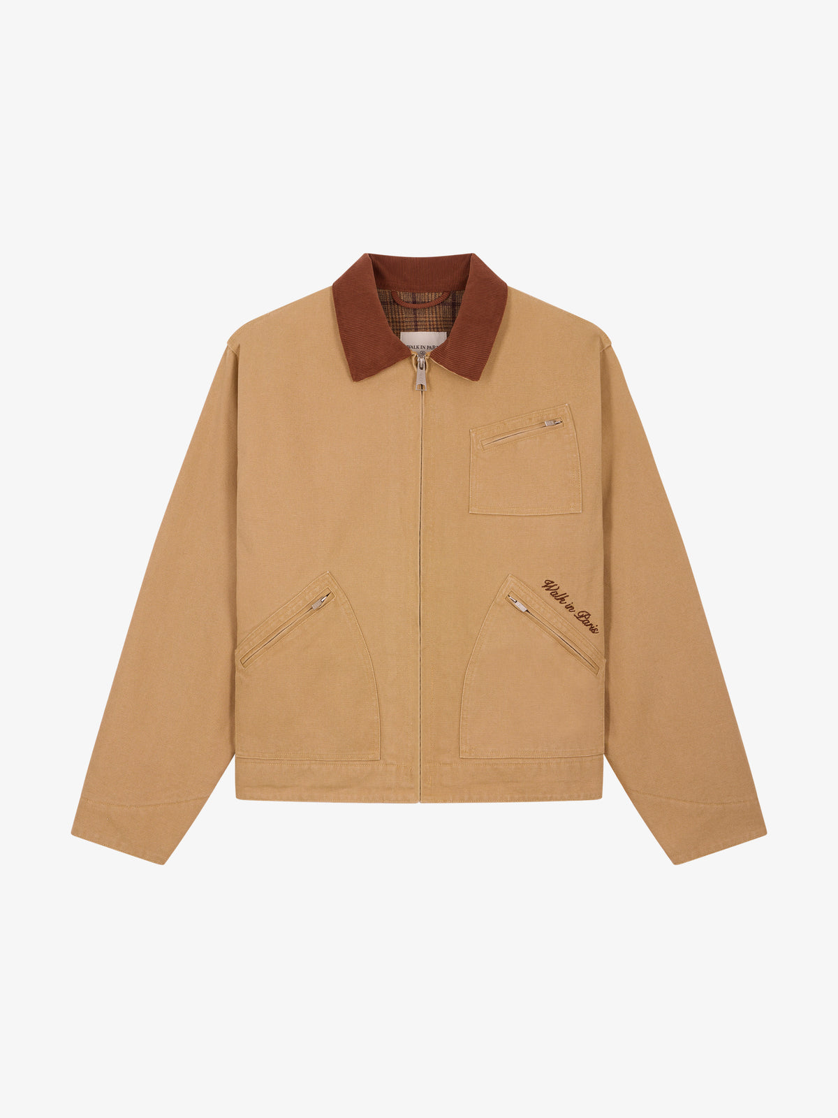 La veste Journeyman en canvas beige