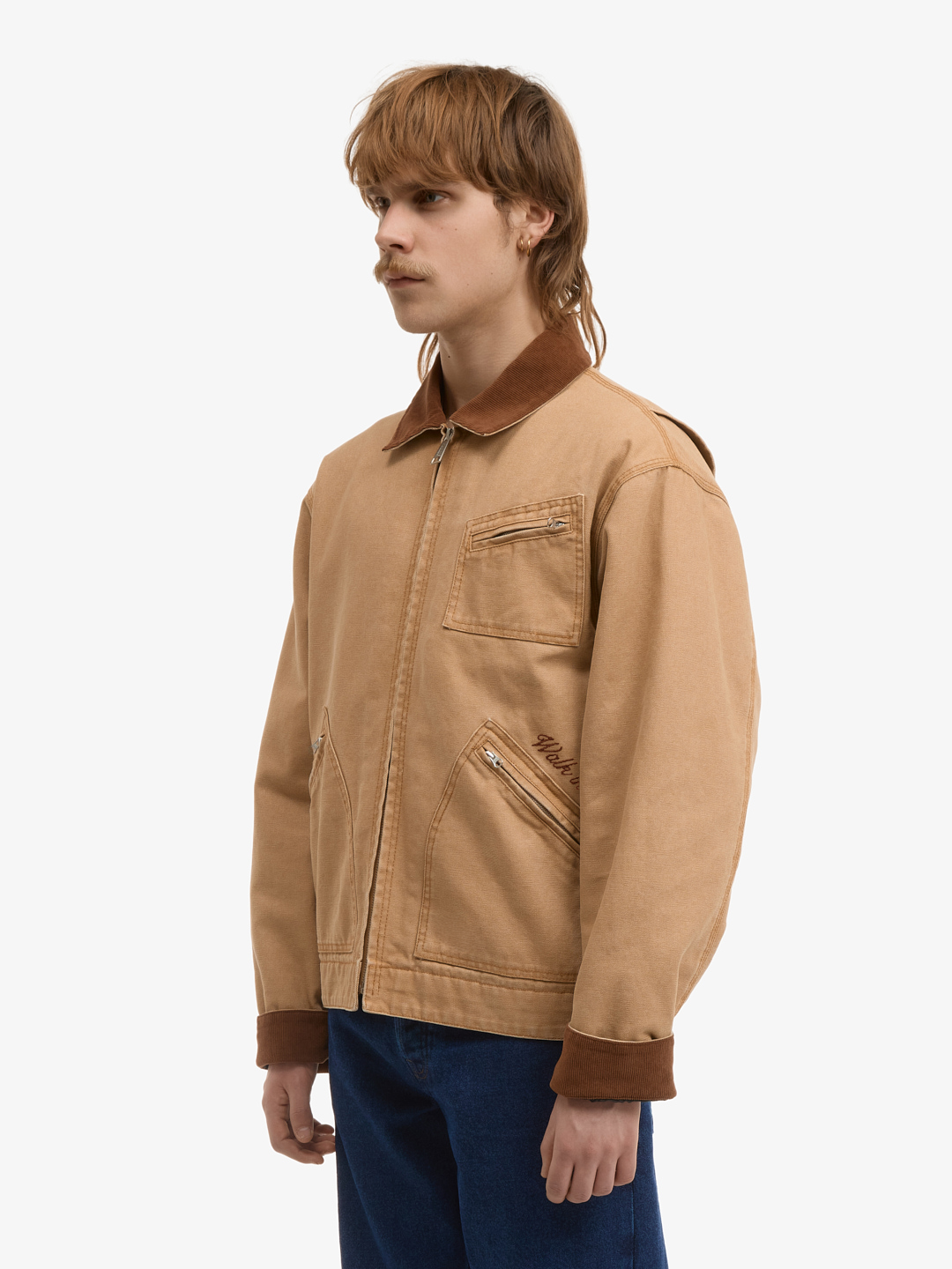 La veste Journeyman en canvas beige