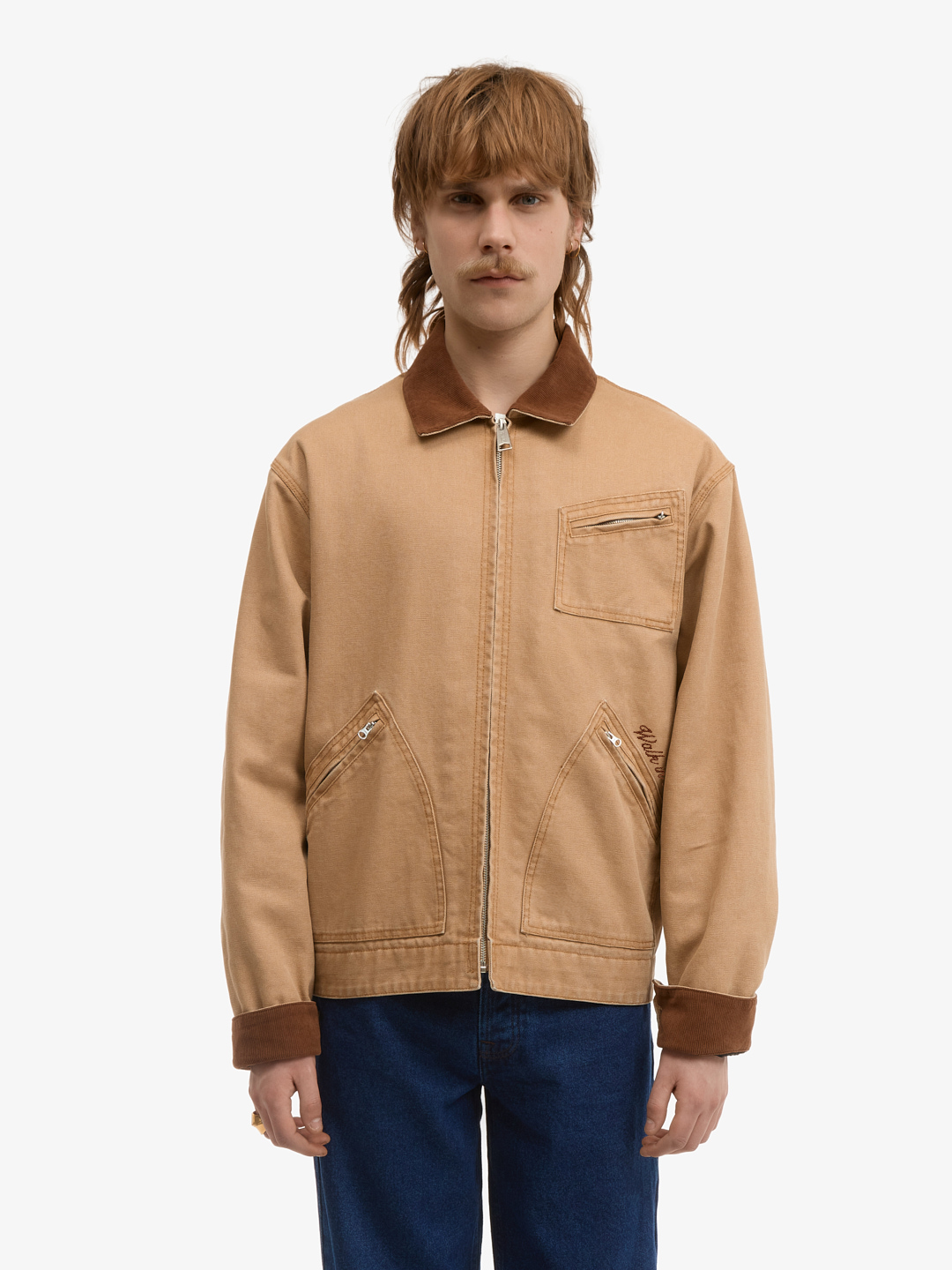 La veste Journeyman en canvas beige