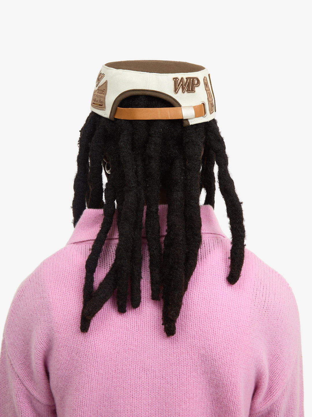 La casquette du Messager à patch marron