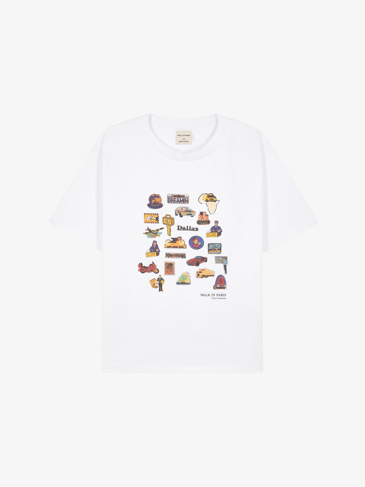 Le t-shirt Collection de Pin's
