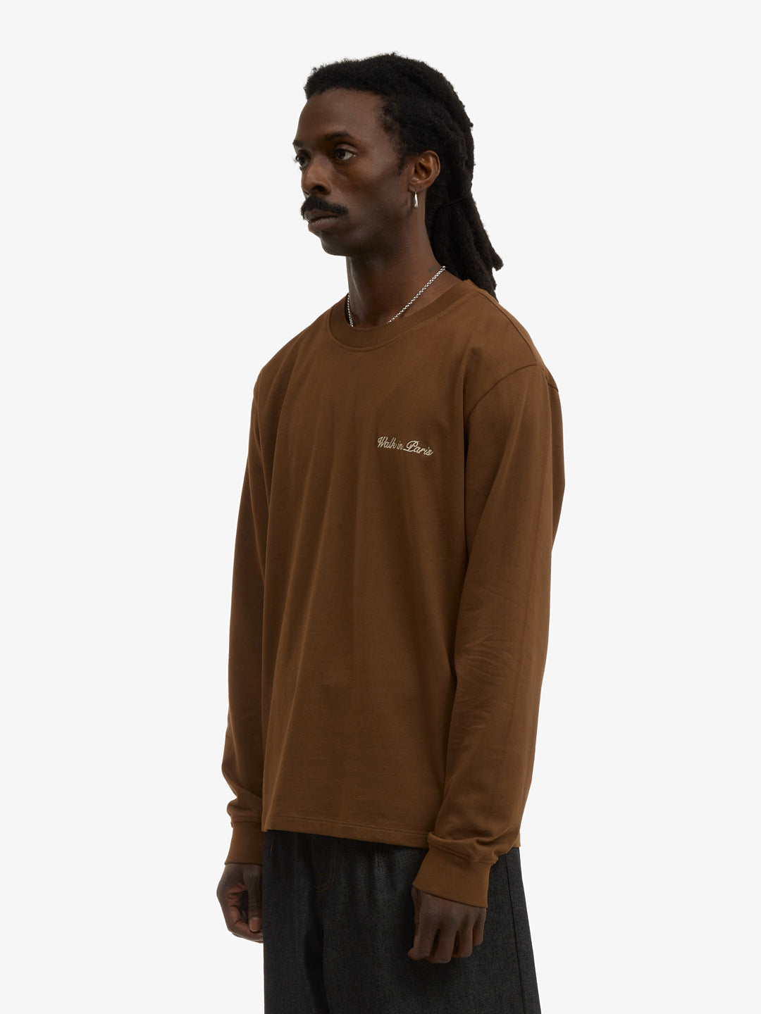 Le t-shirt à manches longues Everyday marron