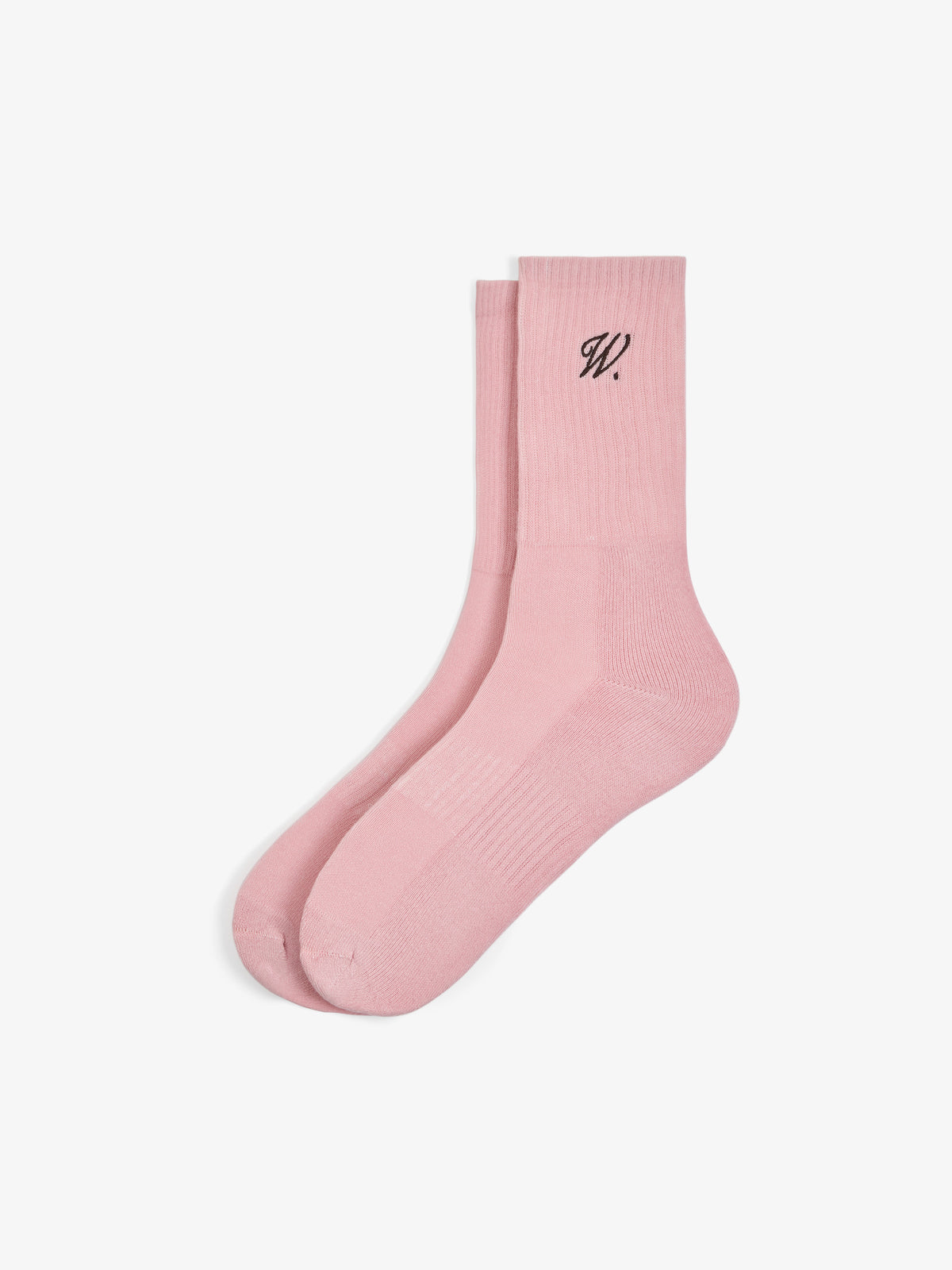 Les chaussettes Signature rose
