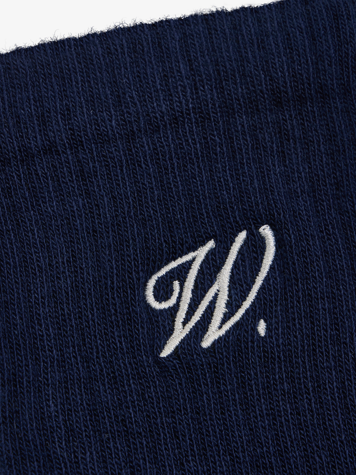 Les chaussettes Signature bleu marine