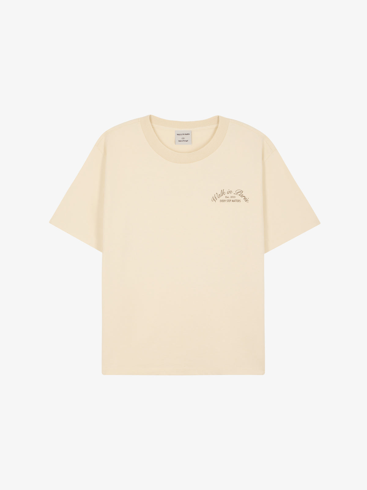 Le t-shirt Signature beige