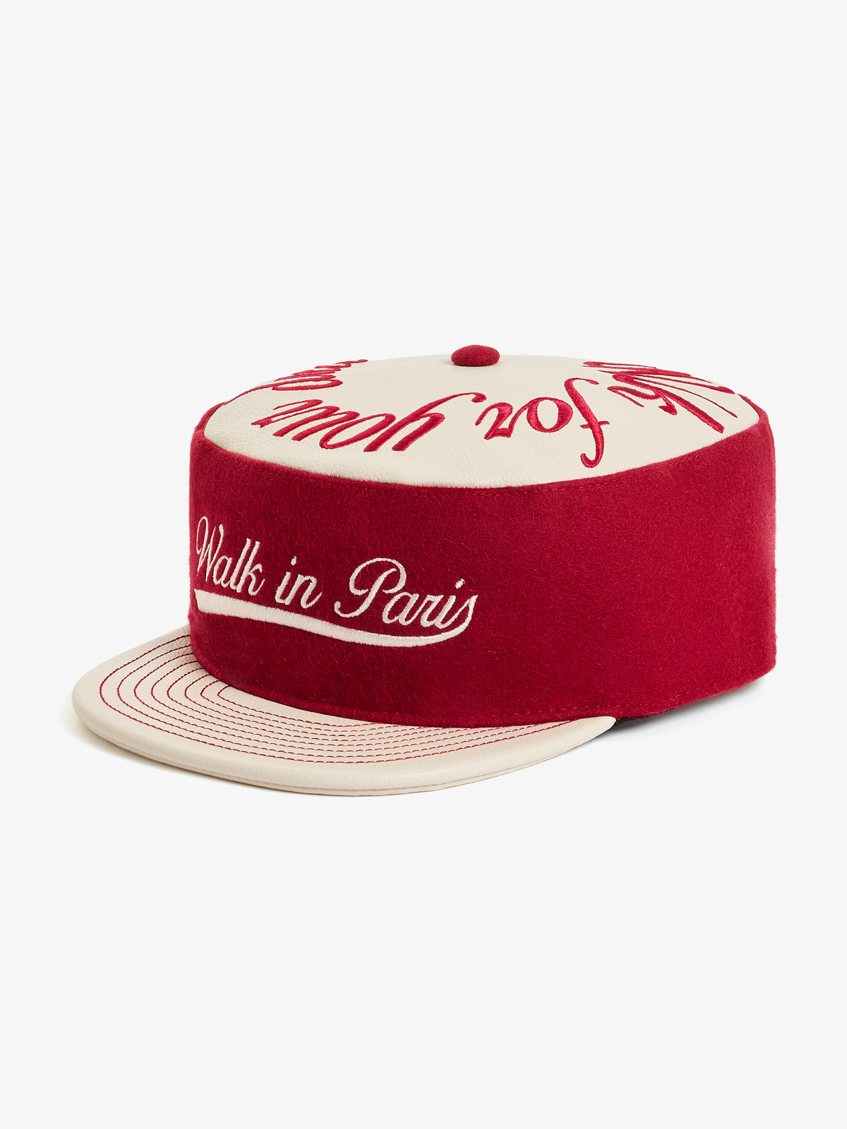 La casquette Teddy rouge
