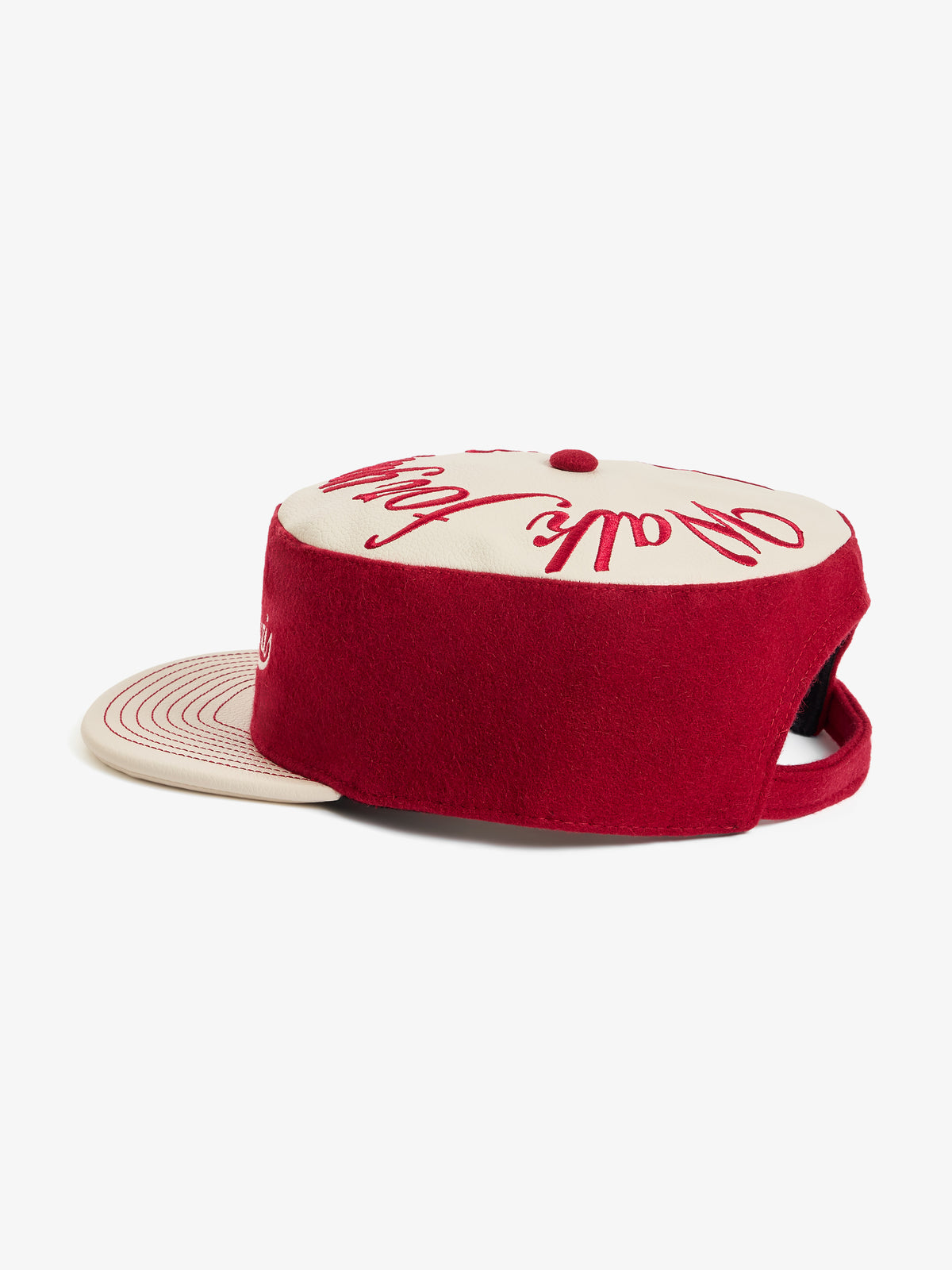 La casquette Teddy rouge