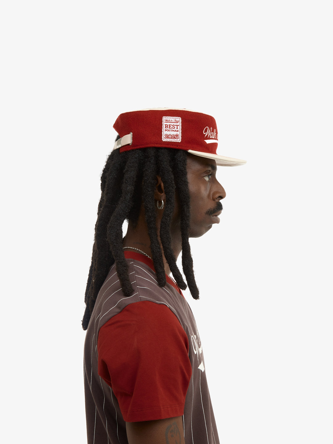 La casquette Teddy rouge