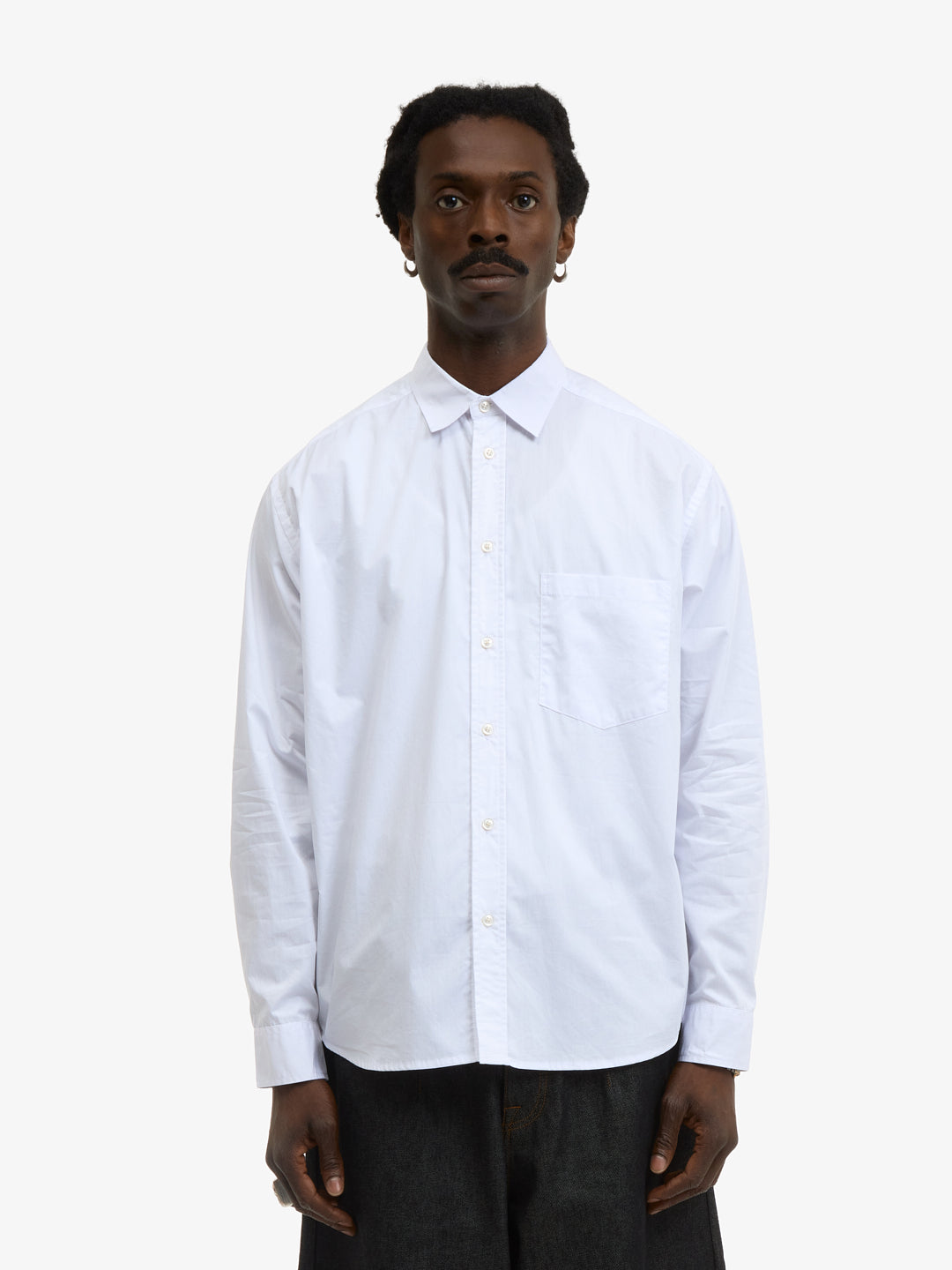 The classic white shirt
