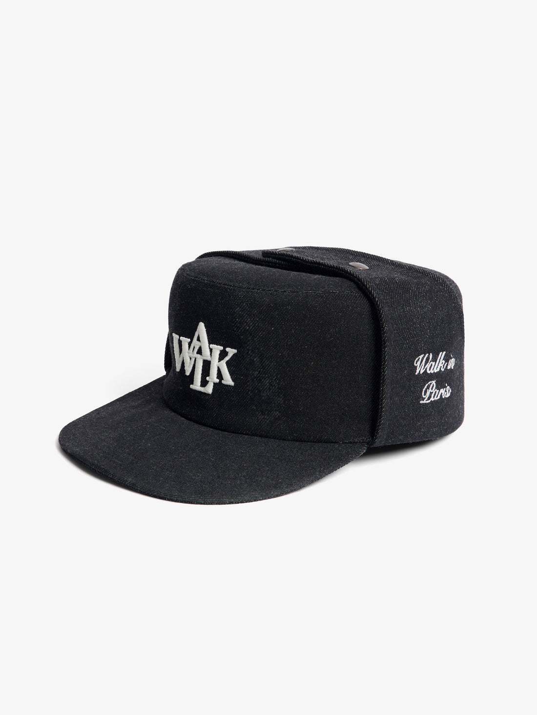 La casquette du postier en denim brut