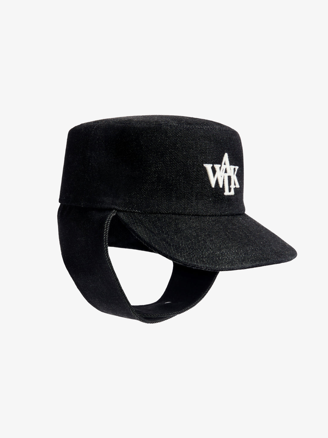 La casquette du postier en denim brut