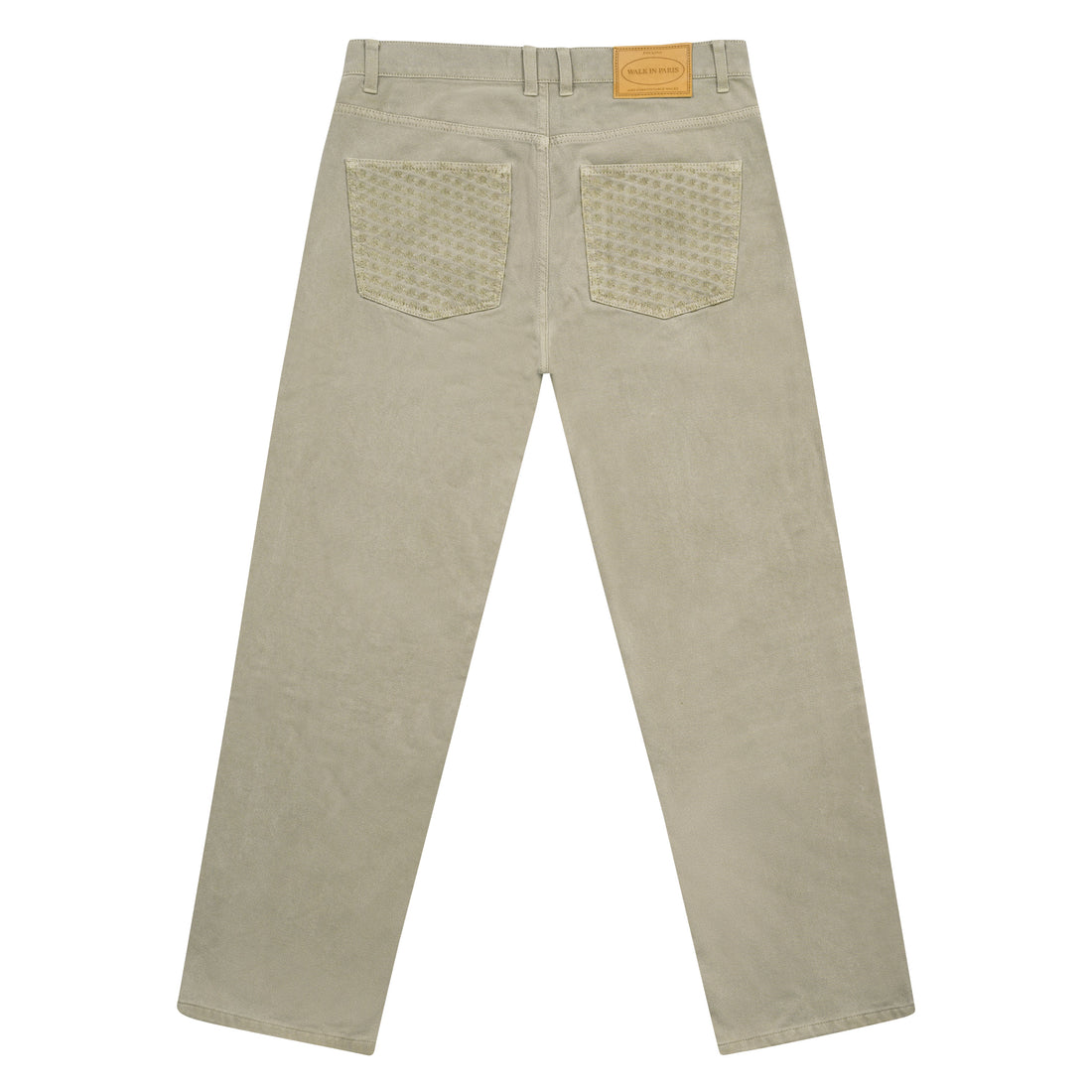 Le jean regular olive
