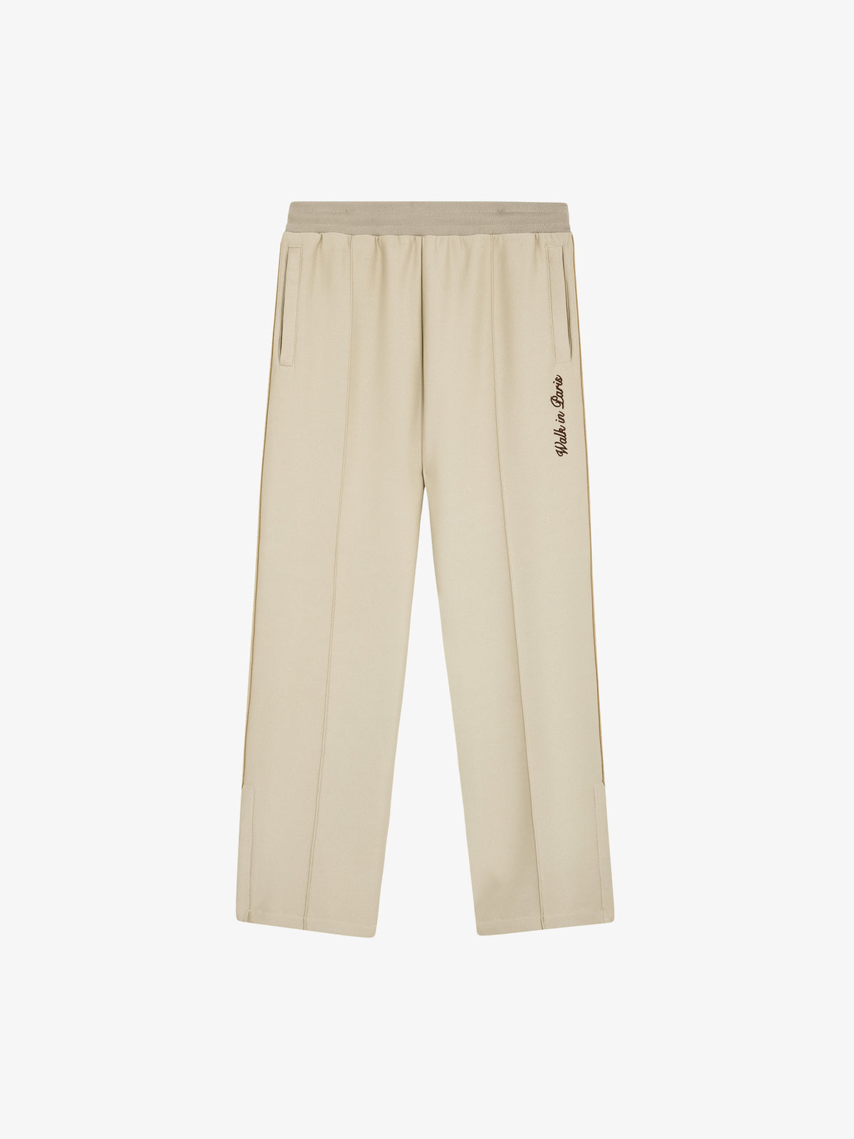 The beige heritage jogging pants