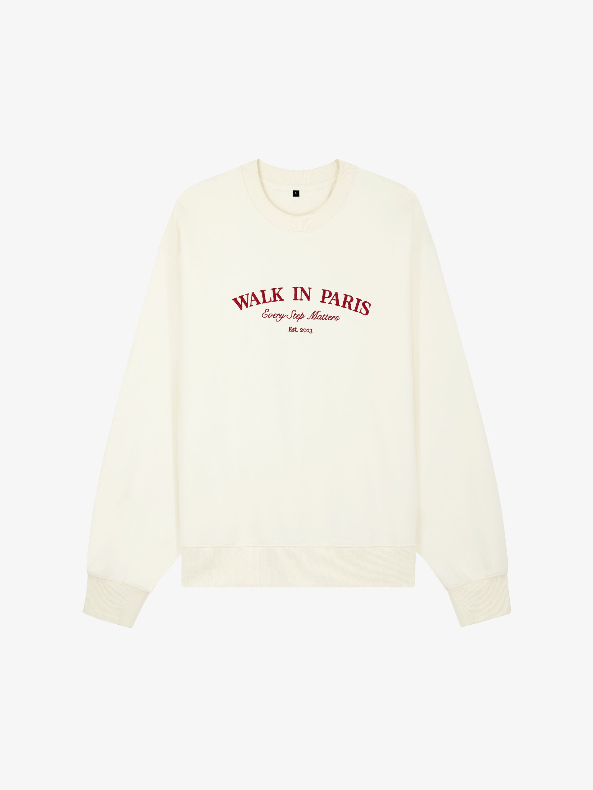 Le sweatshirt beige 1