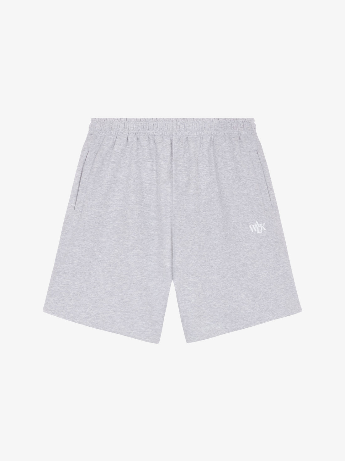 The grey fleece shorts
