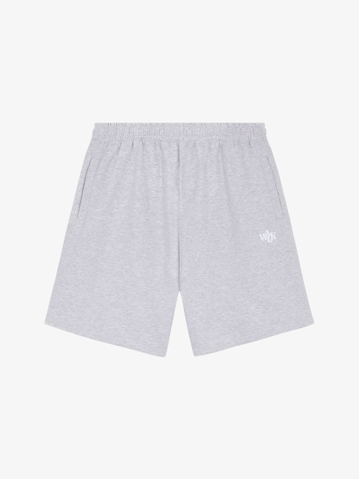 Le short molletonné gris