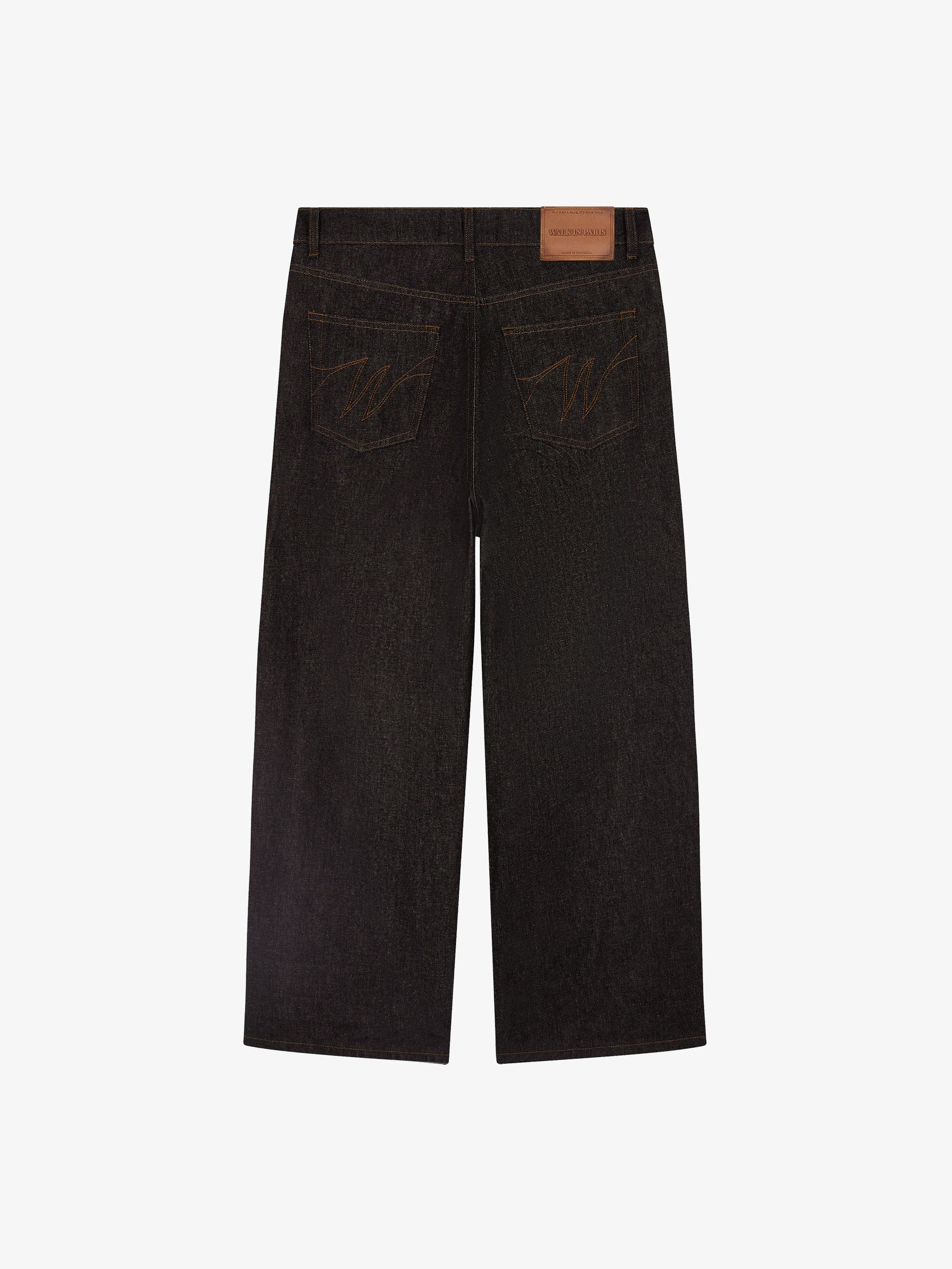 Raw denim baggy 2