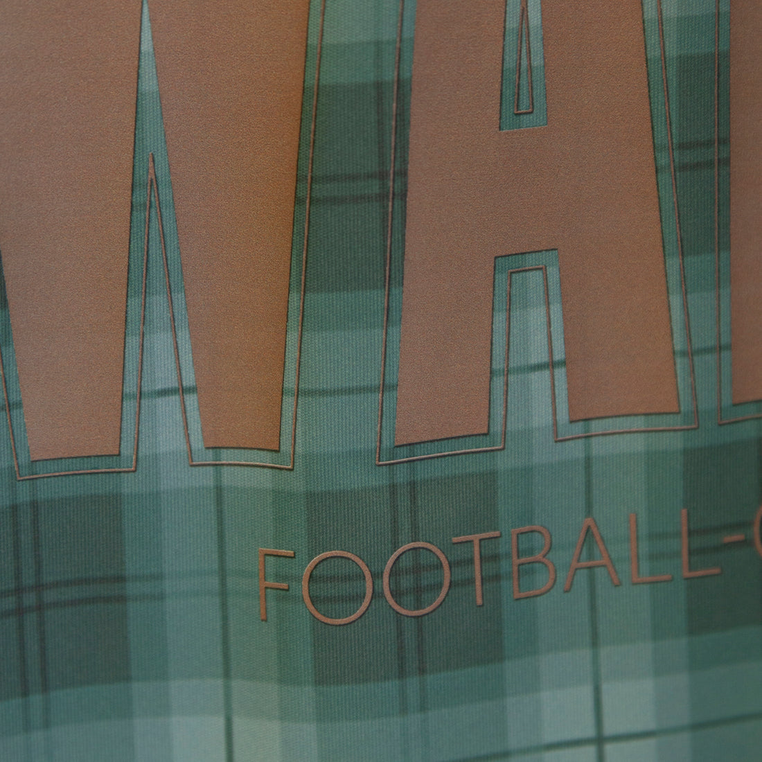 Le maillot de foot vert